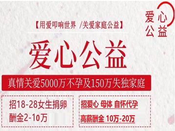 怀化捐卵助孕生子 爱心志愿者招募